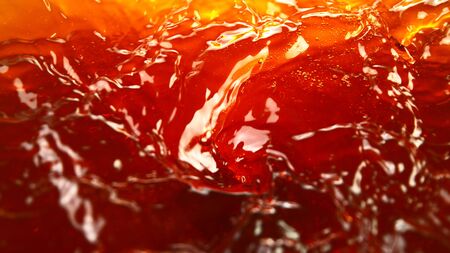 Freeze motion of rotating liquid surface.の写真素材