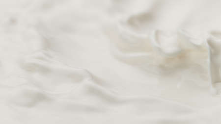 Hot chocolate crown splash, abstract sweet backgroundの写真素材