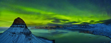 Iceberg lagoon in Fjallsarlon, Iceland. Beautiful sunset light, concept of global warming and ice melting.の写真素材