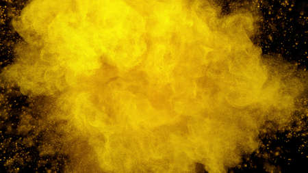 Mix of spices flying on black background. Freeze motion of various kind of dry spice.の写真素材