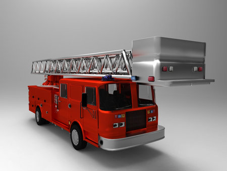 the  fire truck