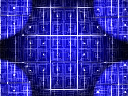 solar cellの写真素材