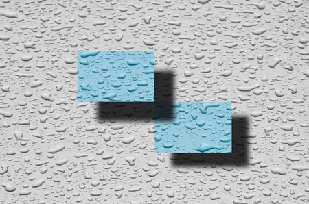 drops of colors and shadesの写真素材