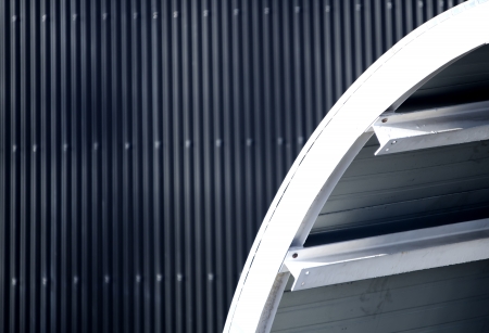 corrugated ironの写真素材