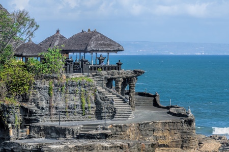 Tanah Lot Temple の写真素材