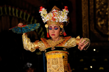 Traditional dances in Baliのeditorial素材