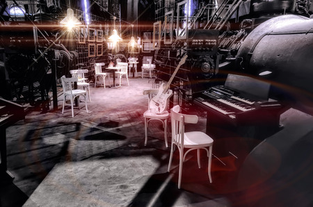 Pub in the factoryの写真素材