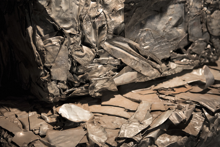 recycling a driveの写真素材