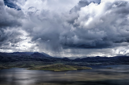 Lagunillas lake in Peru