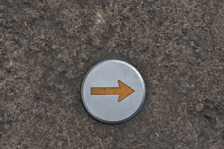 signal arrowの写真素材