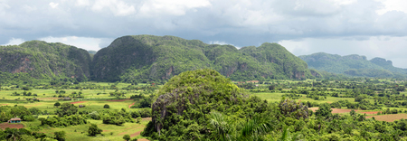 mogotes in Vinales Cubaの写真素材