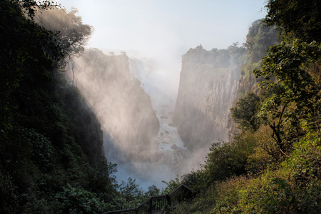 Victoria fallsの写真素材