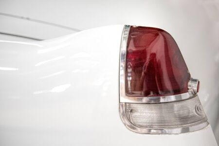old american car detailの写真素材