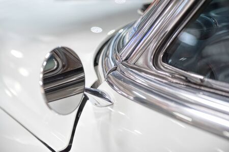 old american car detailの写真素材