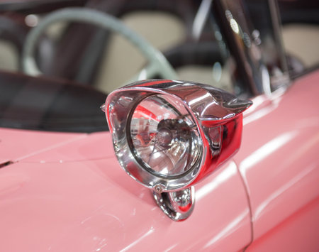 old american car detail