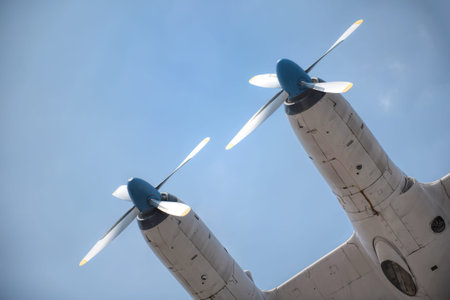 old plane propeller