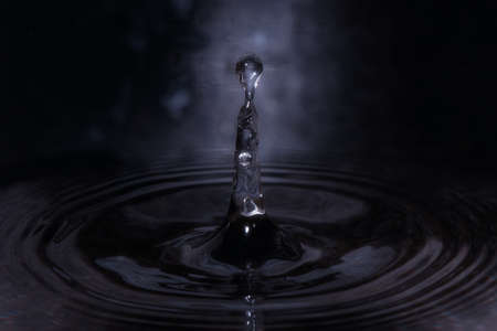 water and water dropの写真素材
