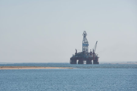 oil rig in Namibia