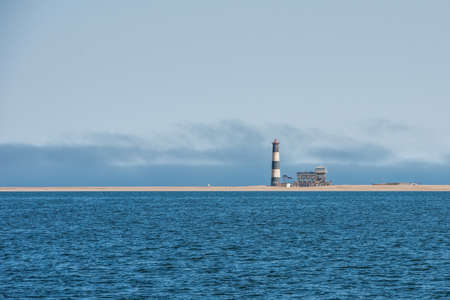 lighthouse in Namibiaの写真素材