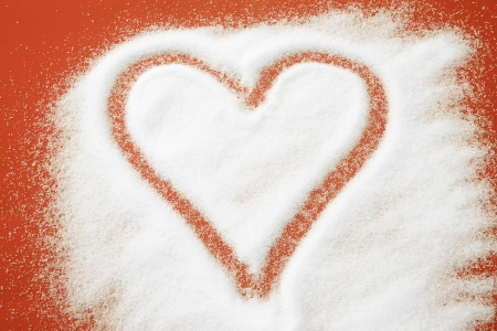 Sugar Heartの写真素材