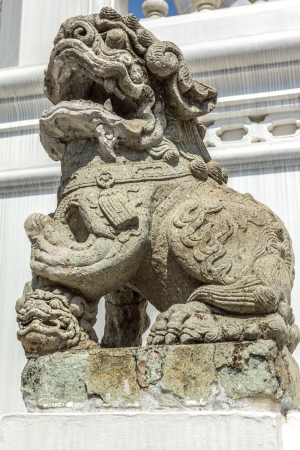 Lion statueの写真素材