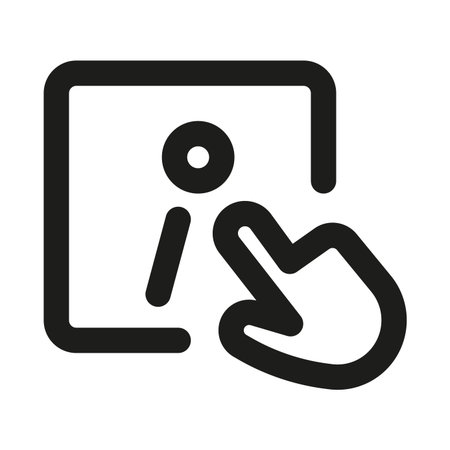 More Info Line Icon. Professional minimalist symbol designed as a premium vector line icon for...