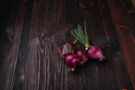 Vegetables on wood. Bio Healthy food, herbs and spices. Organic vegetables on wood. Vegan.の写真素材