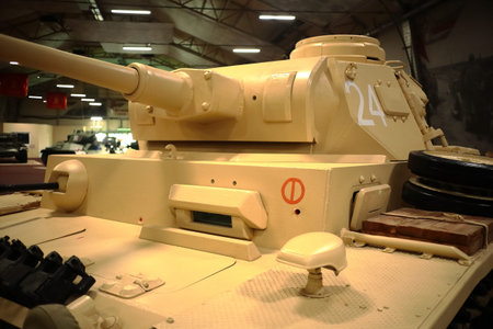 Kubinka, Odintsovo district, Moscow region, Russia. September 27, 2022. German battle tank 2nd World...
