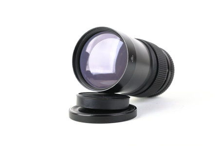 Old Soviet Medium format lens Jupiter-36B for cameras Kiev-60 and Pentakon Six, released1980 on...