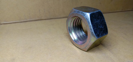 Iron Made Nut and Bolt Closeup For Sell