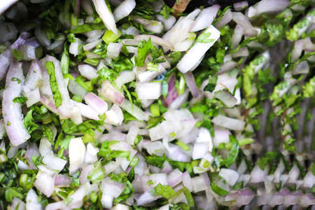 onion and multiple mixed spice stock on food shop for eat and sellの写真素材