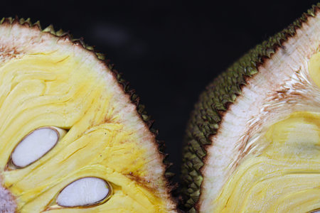 tasty and healthy jackfruit with seed for eat