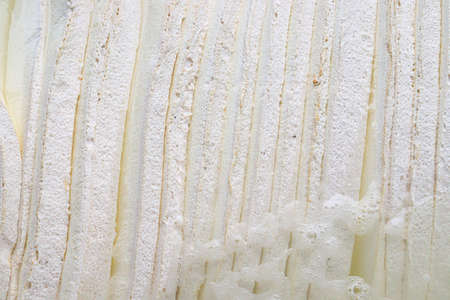 natural raw rubber Sheets on factory for refining drying and processingの写真素材