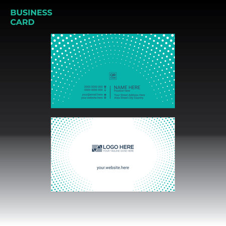 business card for corporate and any best useのイラスト素材