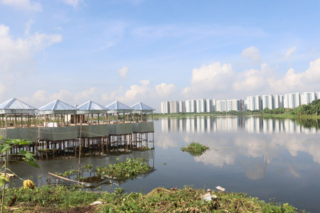 Apartment in Dhaka for rent and livingの写真素材