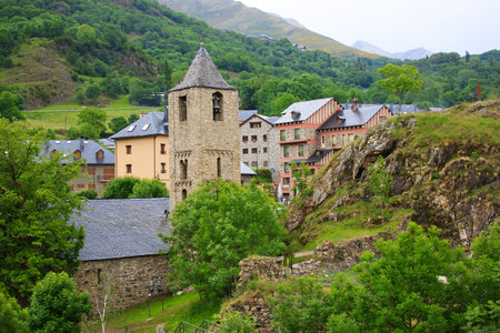 Romanesque church of Sant Joan de Boi in Vall de Boi, Spain