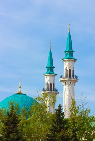 Kul Sharif mosque in Kazanの写真素材
