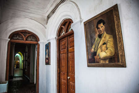 Interiors and exteriors of Bengaluru palace shot on July 21,2019のeditorial素材