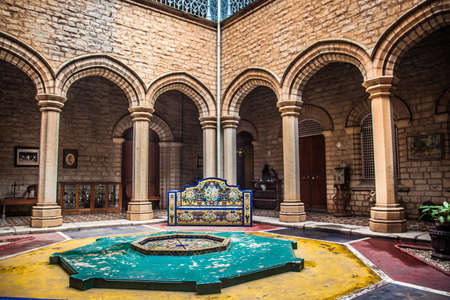 Interiors and exteriors of Bengaluru palace shot on July 21,2019のeditorial素材