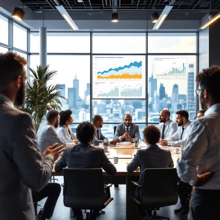 Business People Meeting Global Business Teamwork Concept. Elements of this image furnished by NASAの素材