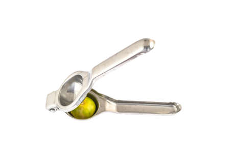 Squeezer of Stainless steel to make lemonadeの写真素材