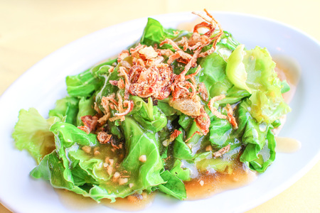 Stir-fried vegetablesの写真素材