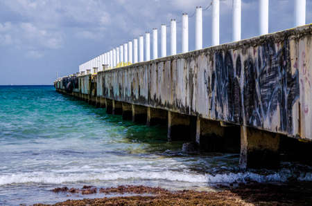 Sea photography in Playa del Carmenの写真素材