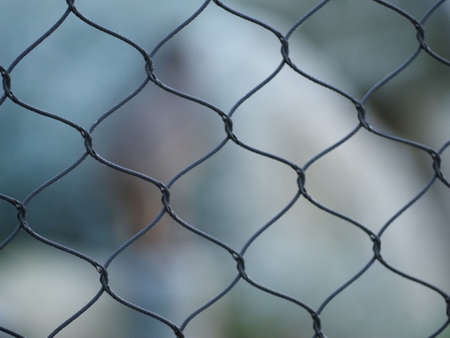 Wire fenceの写真素材