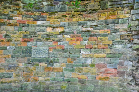 Stone wallの写真素材