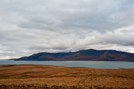 Isle of Jura fieldの写真素材