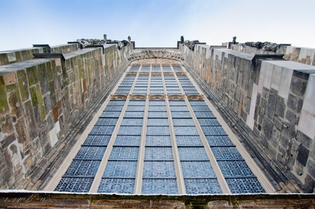 Aachen cathedral detailの写真素材
