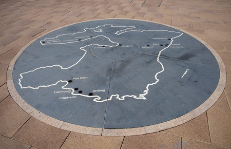Map of Islay