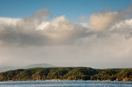Hood Canal, WAの写真素材