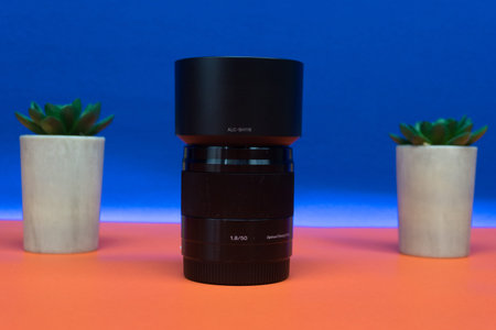 Sony lens 50mm 1.8 close up